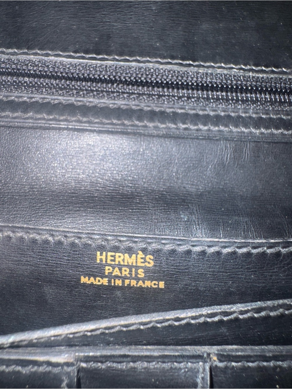 Hermes Béarn Classic Long Wallet Black GHW - LegitGrails COA Included - Picture 5 of 7